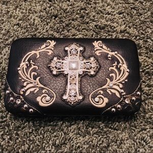 Western Bejeweled Wallet